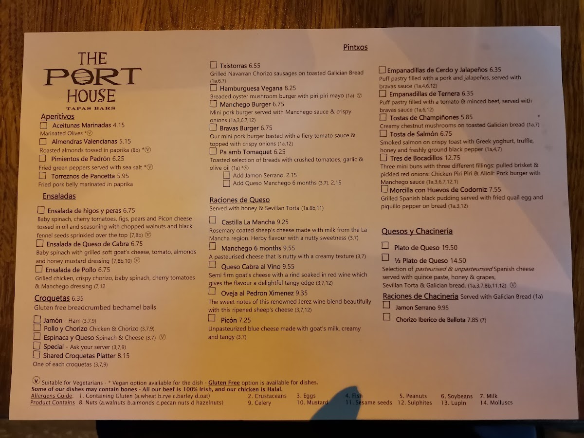 Menu The Port House Ibericos-6